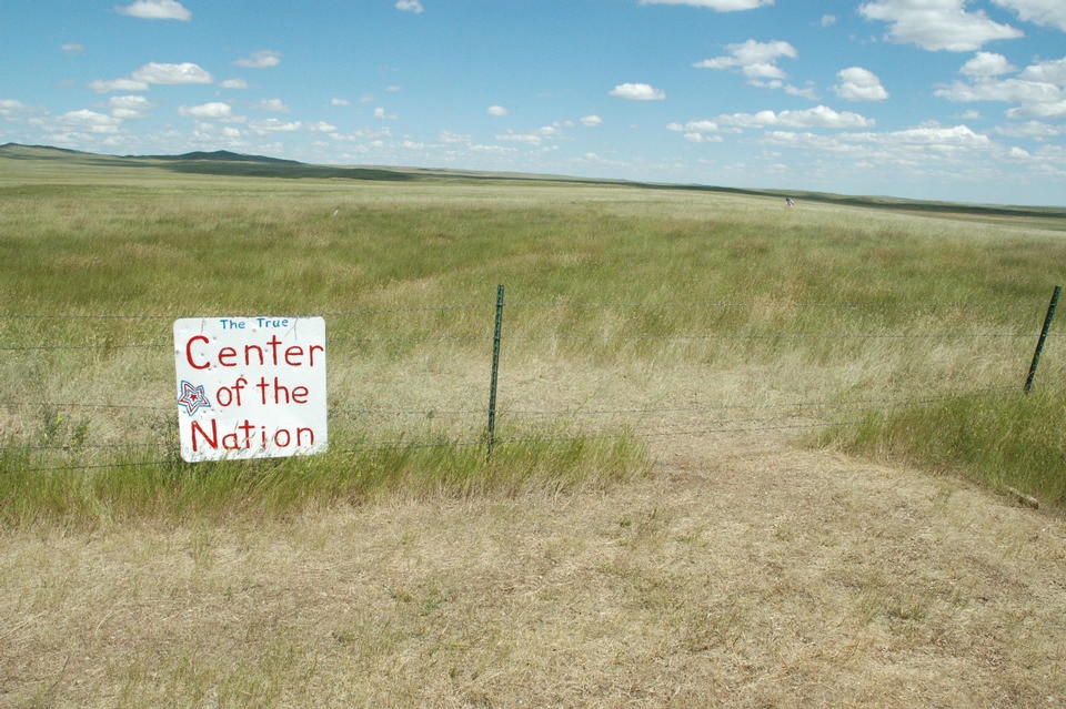Centers of the USA